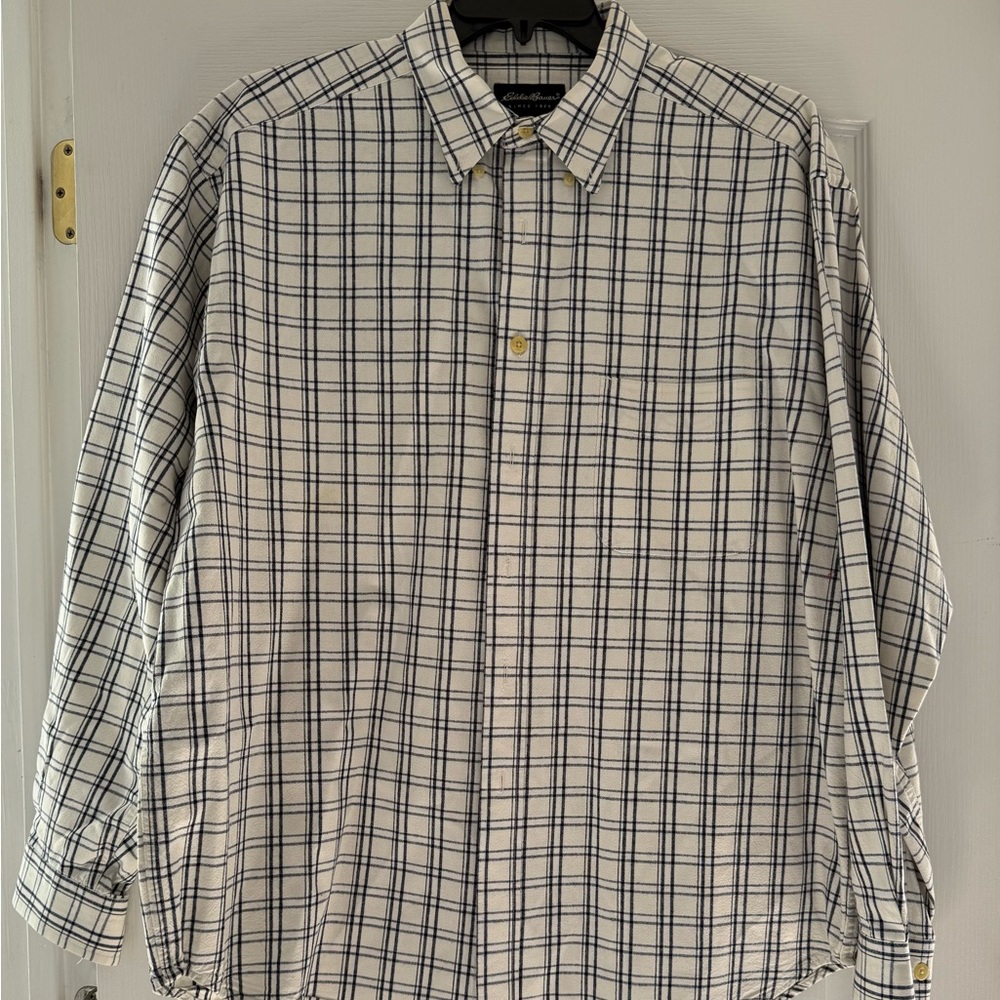 Eddie Bauer Casual Plaid Shirt